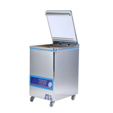 Automatic commercial stainless steel meat and chicken dry fish dates grain food vacuum packing machine